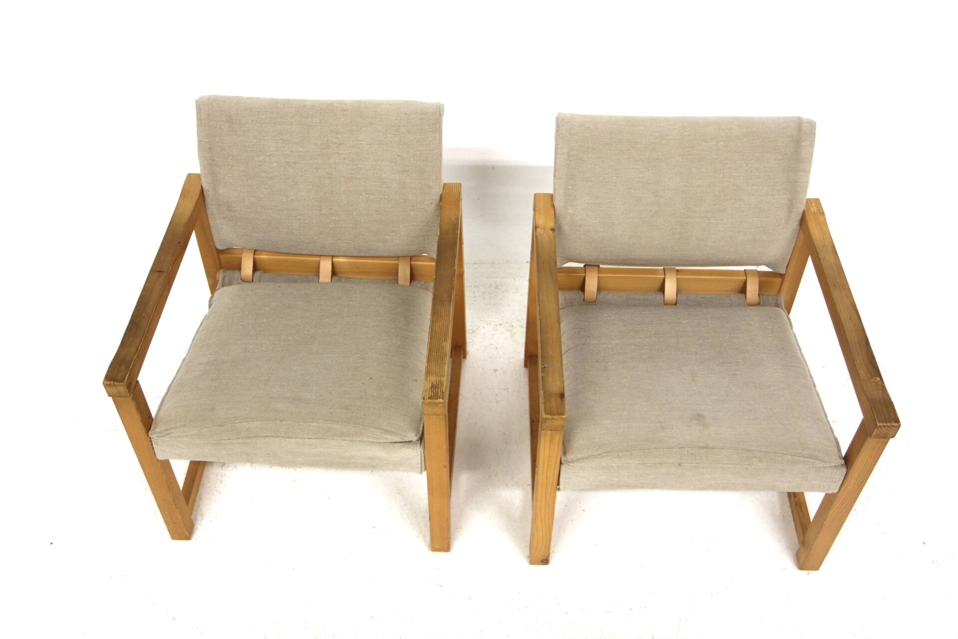 Set of 2 vintage "Diana" armchairs, Karin Mobring, Möbel-Ikea, 1970s