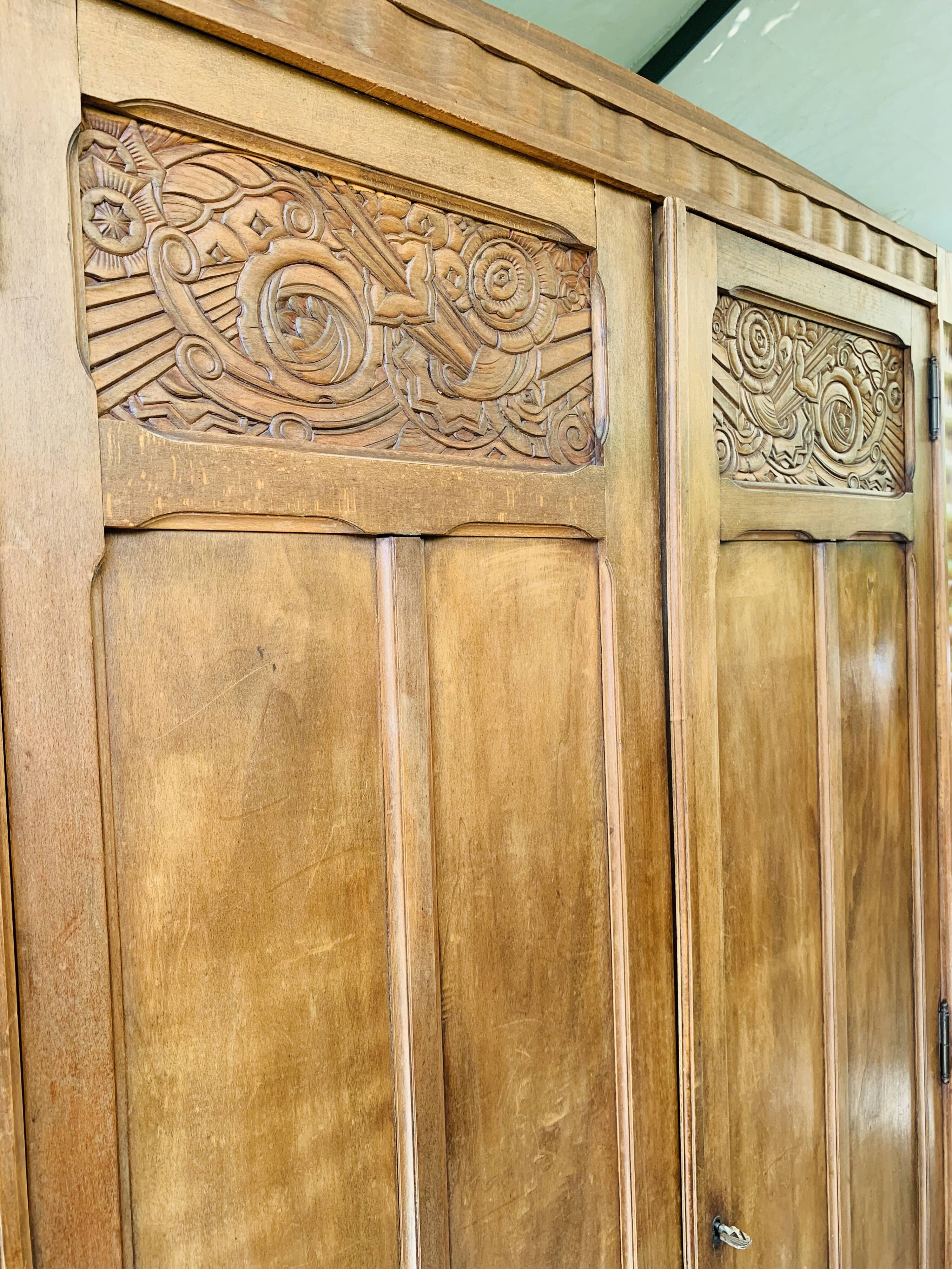 Art deco parisian wardrobe
