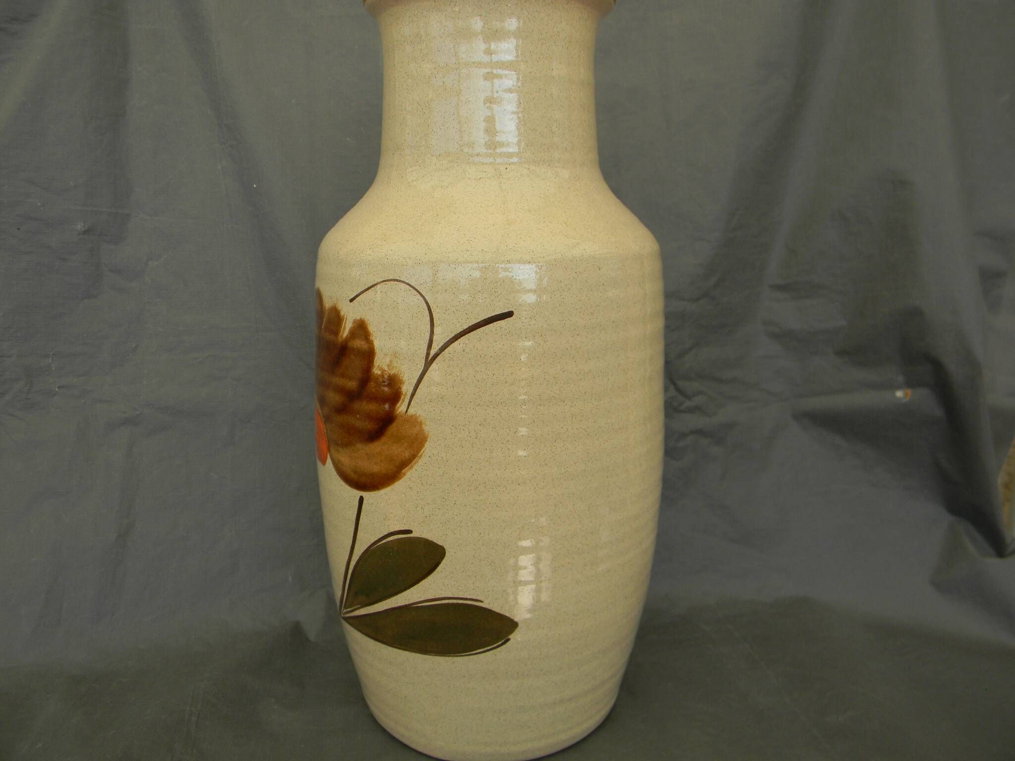 Grand vase en céramique de Saint Clément. Années 1960.