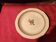 Hollow round plate Armelle Sarreguemines hand-painted