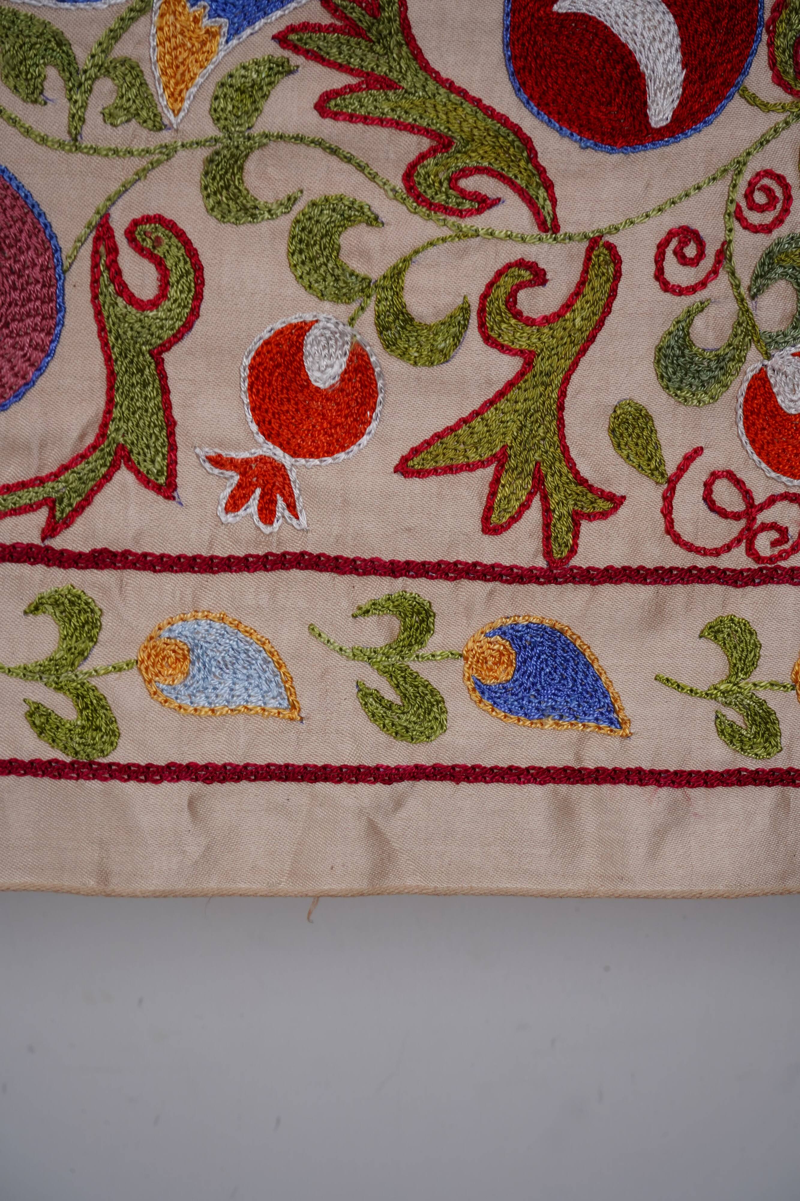 Hand-knotted rug, vintage Turkish rug 52x191 cm
