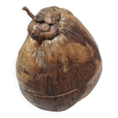 Ice bucket, stuffed coconut