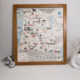 Old school poster mdi 60s west coast