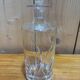 Complete crystal service from Vannes, carafe + 22 glasses from the 1960s-80s.