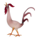 Cock, Jaroslav Brychta, 1930s, Czechoslovakia