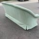 Vintage Celadon Velvet Sofa