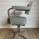 Vintage office chair – Mid-Century style Chrome and Faux leather