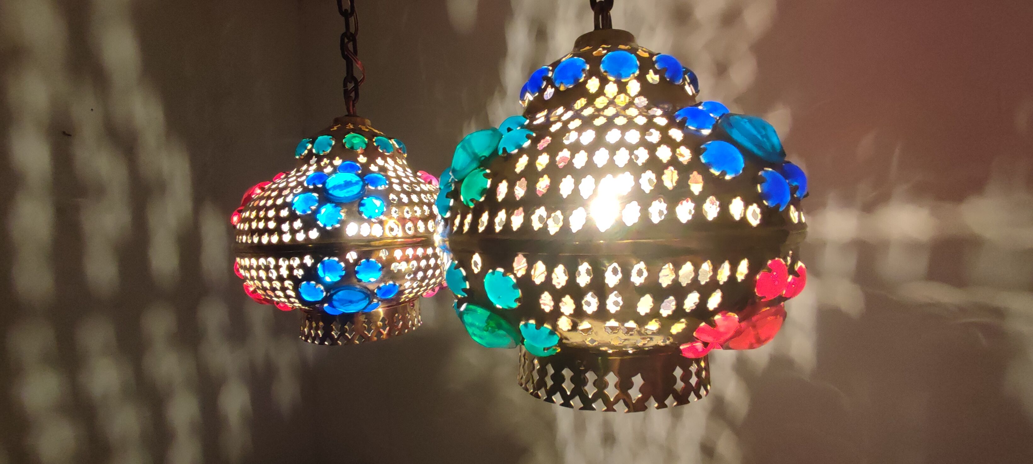Moroccan ceiling lamps Morocco, 1970
