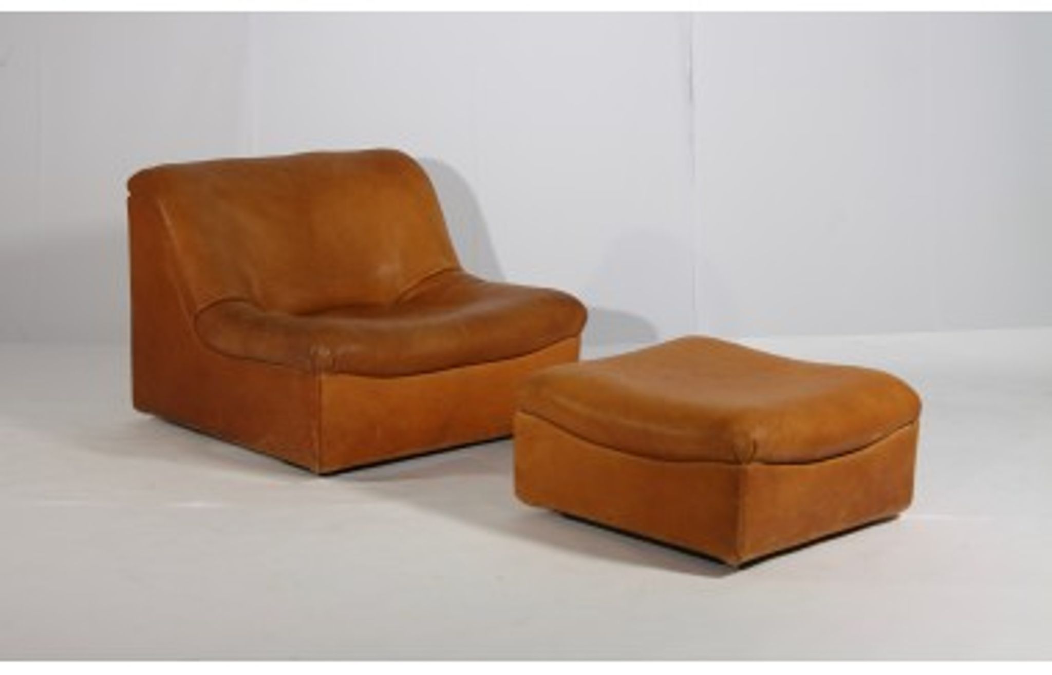 Armchair DS-46 Sede thick Buffalo, 1970 leather s