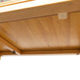 70 beech wood extendable dining table for Ibisco