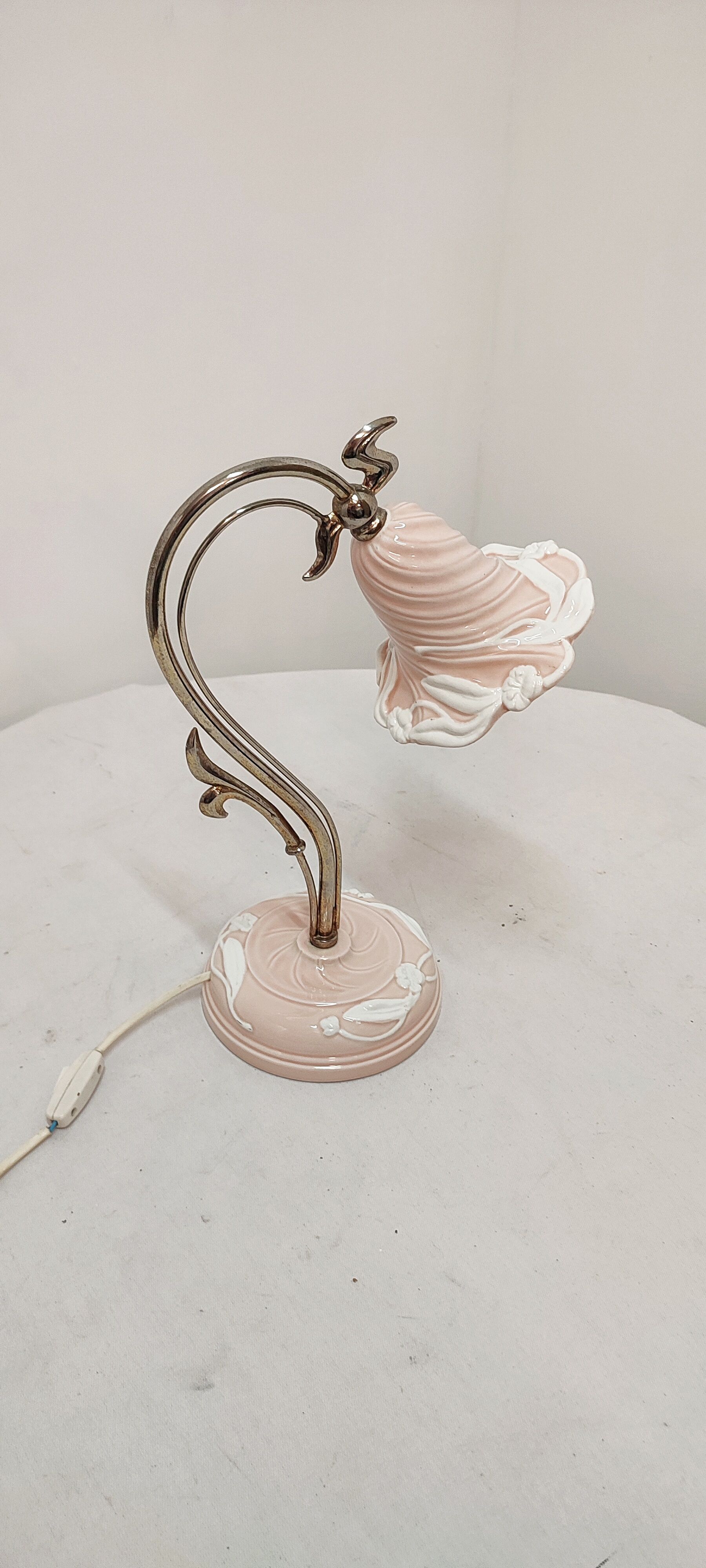 Ceramic desk lamp. Spain, 1980s