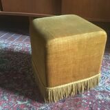 Ottoman has fringes vintage