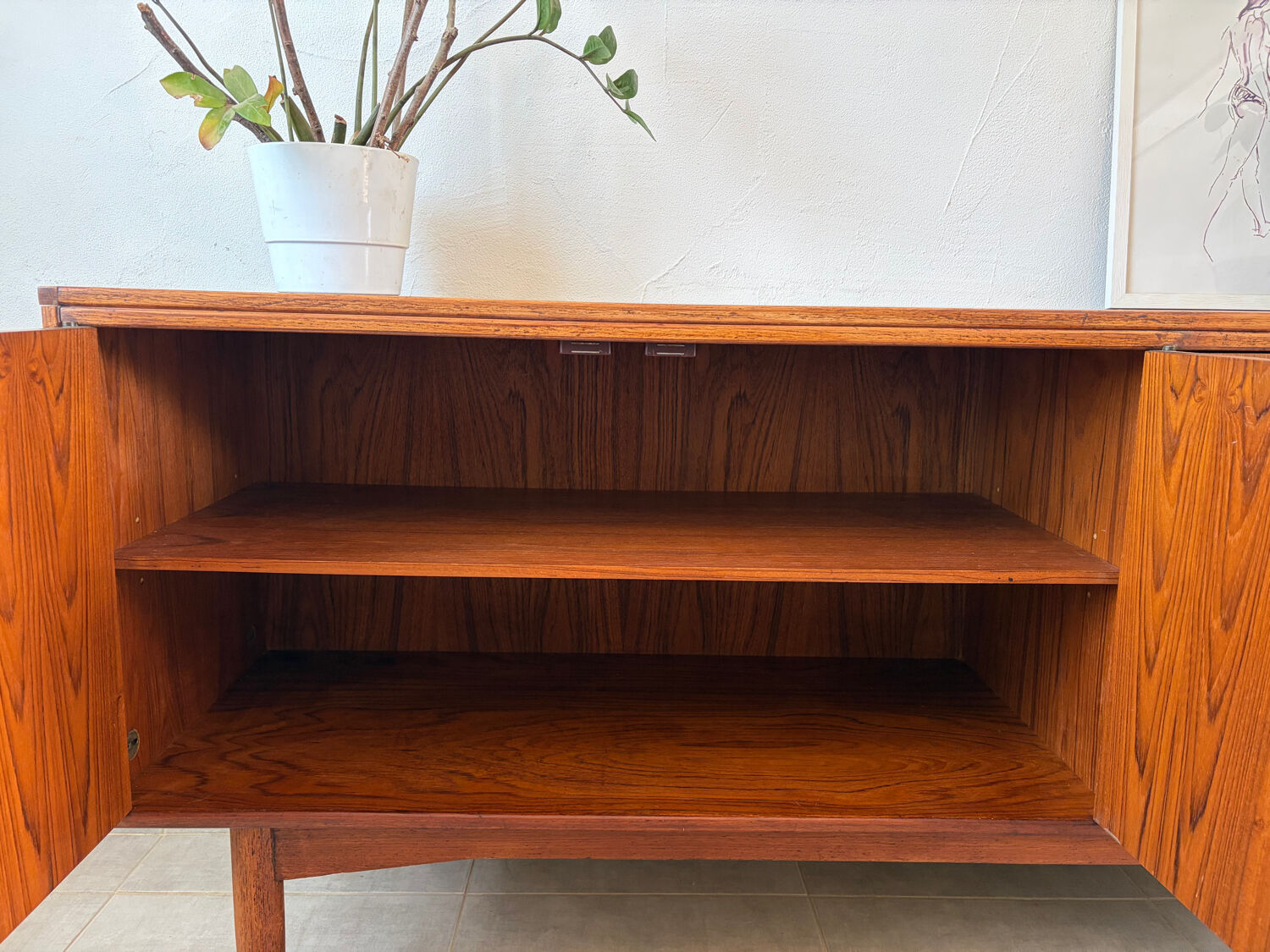 Scandinavian teak sideboard