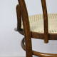 Paire de chaises brunes
