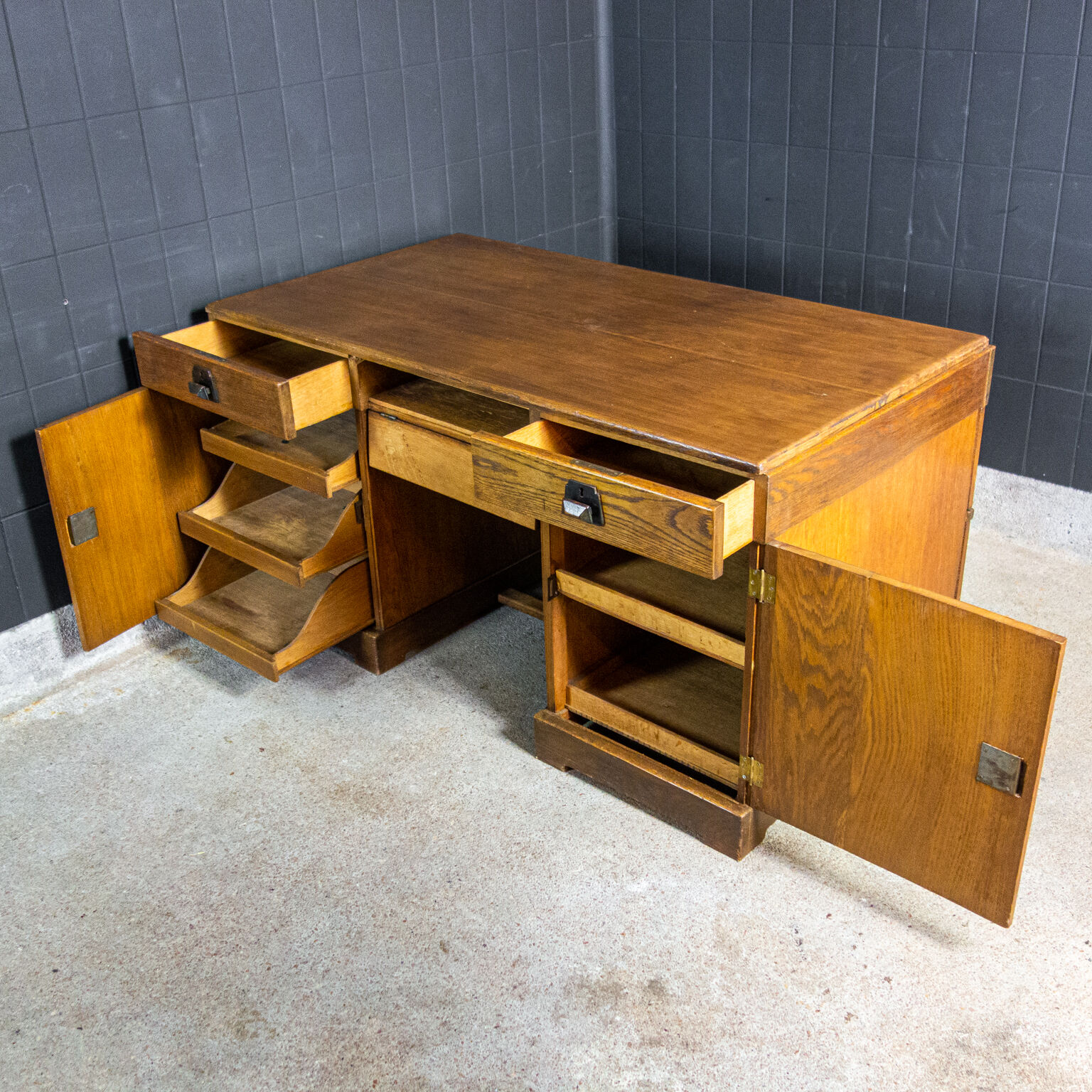 Art deco double desk 1930
