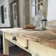 Beige table