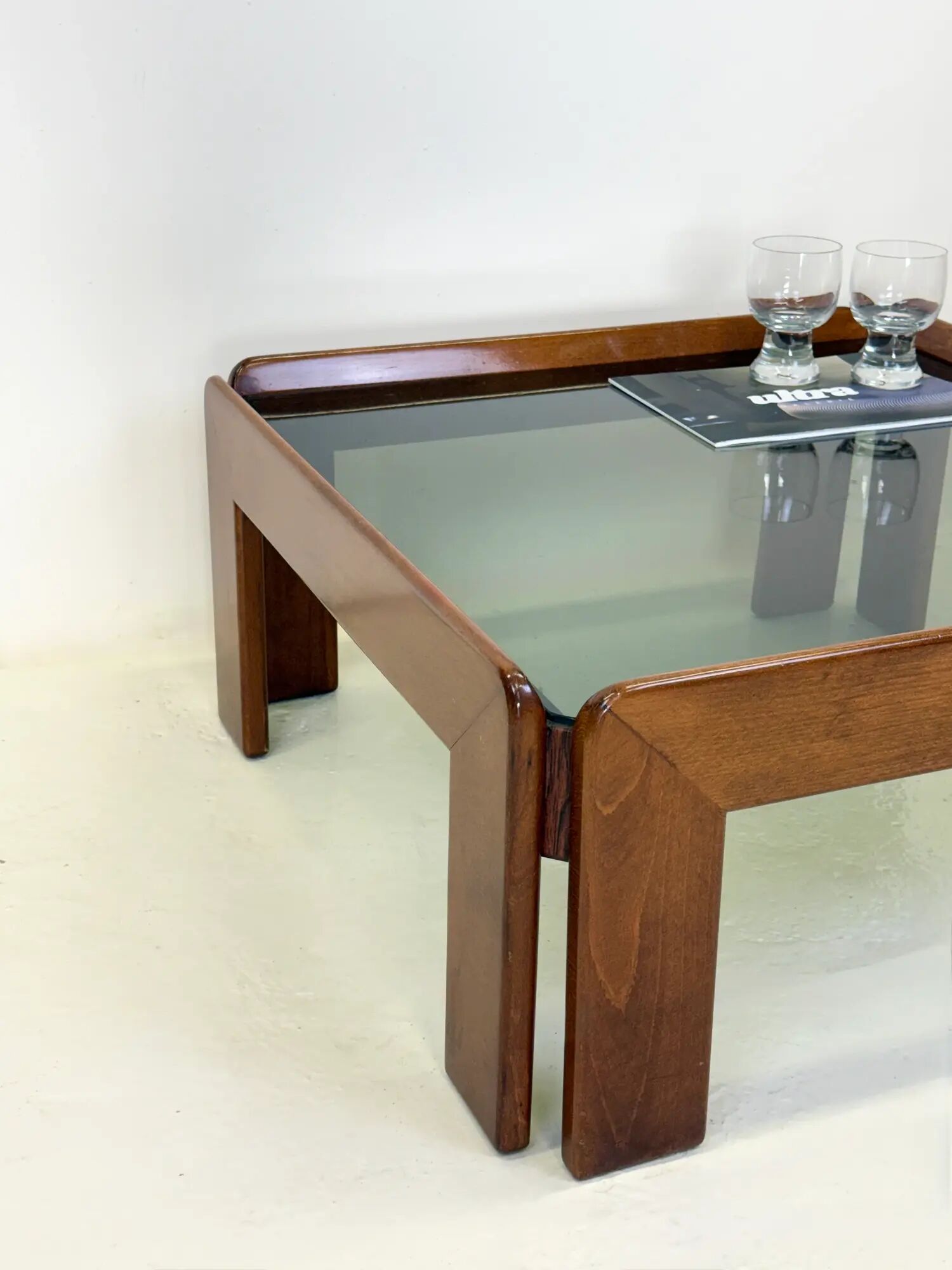 Coffee table by Afra & Tobia Scarpa for Cassina — Italy, 1960s