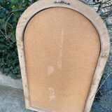 Beveled mirror plaster decoration knots and leaves