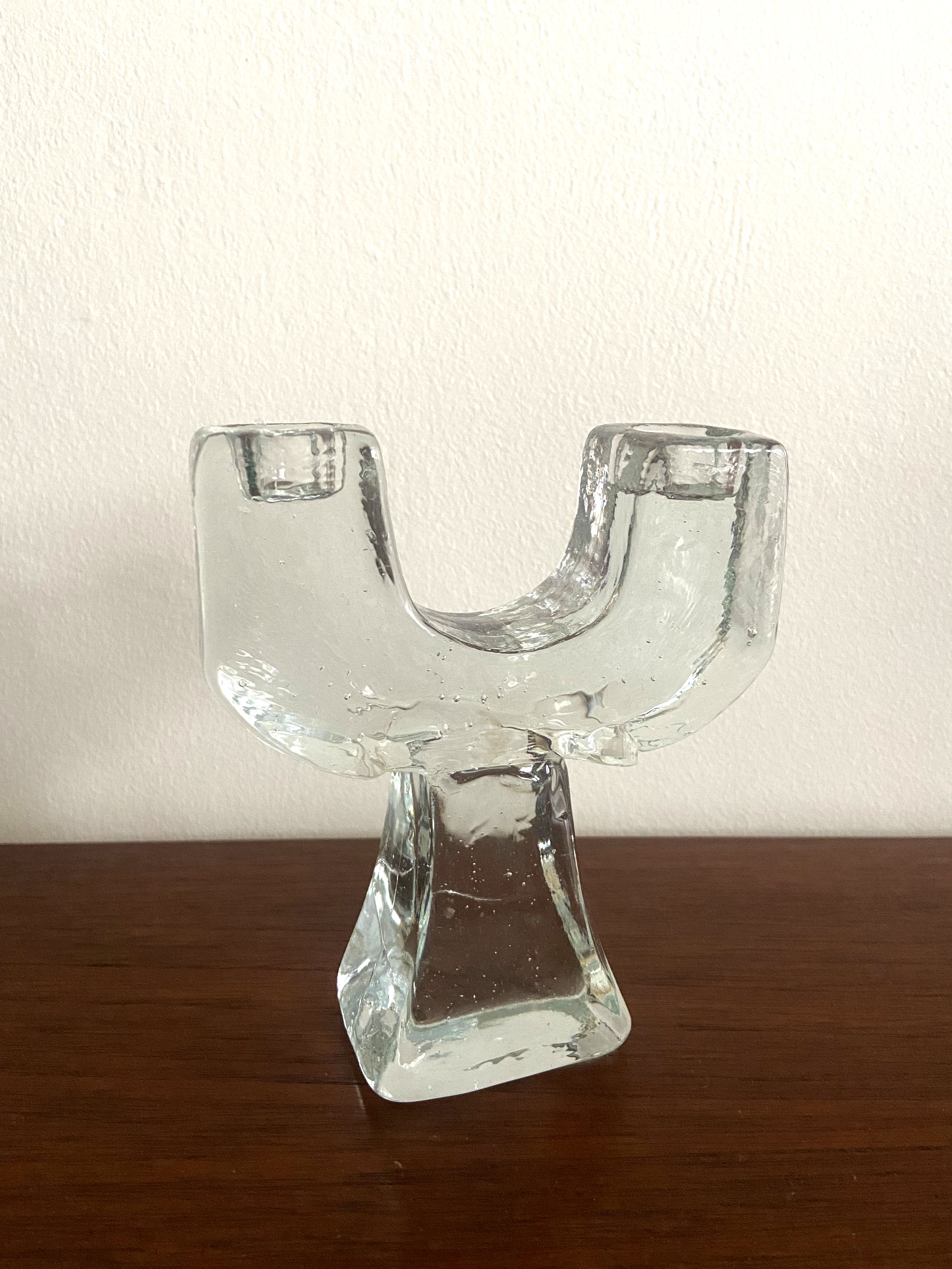 Scandinavian glass chandelier