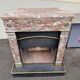 Stove fireplace old marble