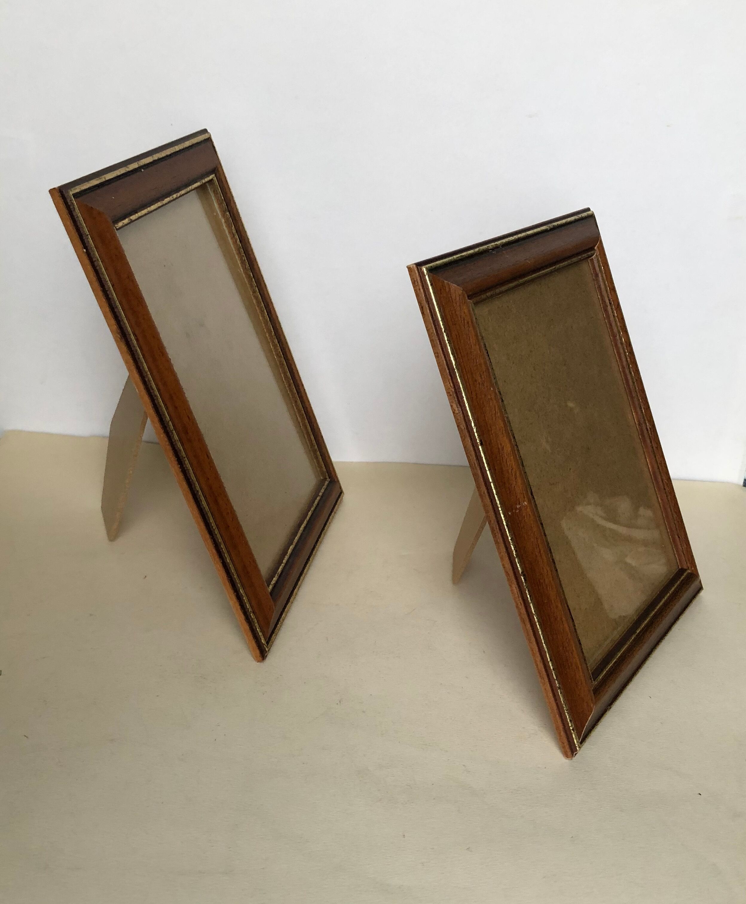 Ensemble de 2 cadres en bois