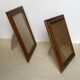 Ensemble de 2 cadres en bois