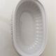White porcelain planter