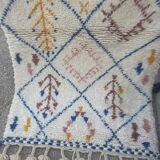 Traditional handmade Azilal rug size 100 x 150 cm