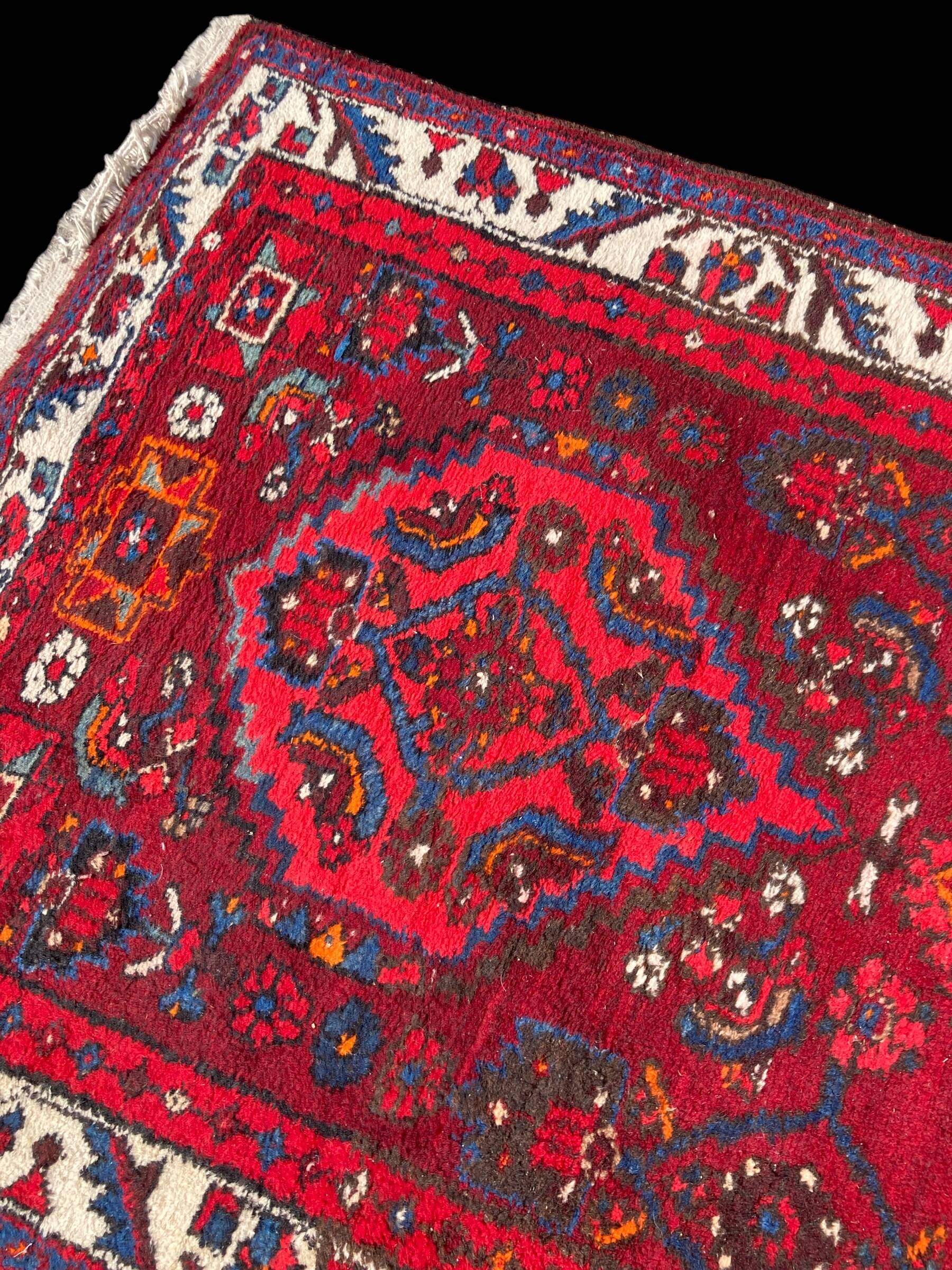 Hand-woven Iranian rug