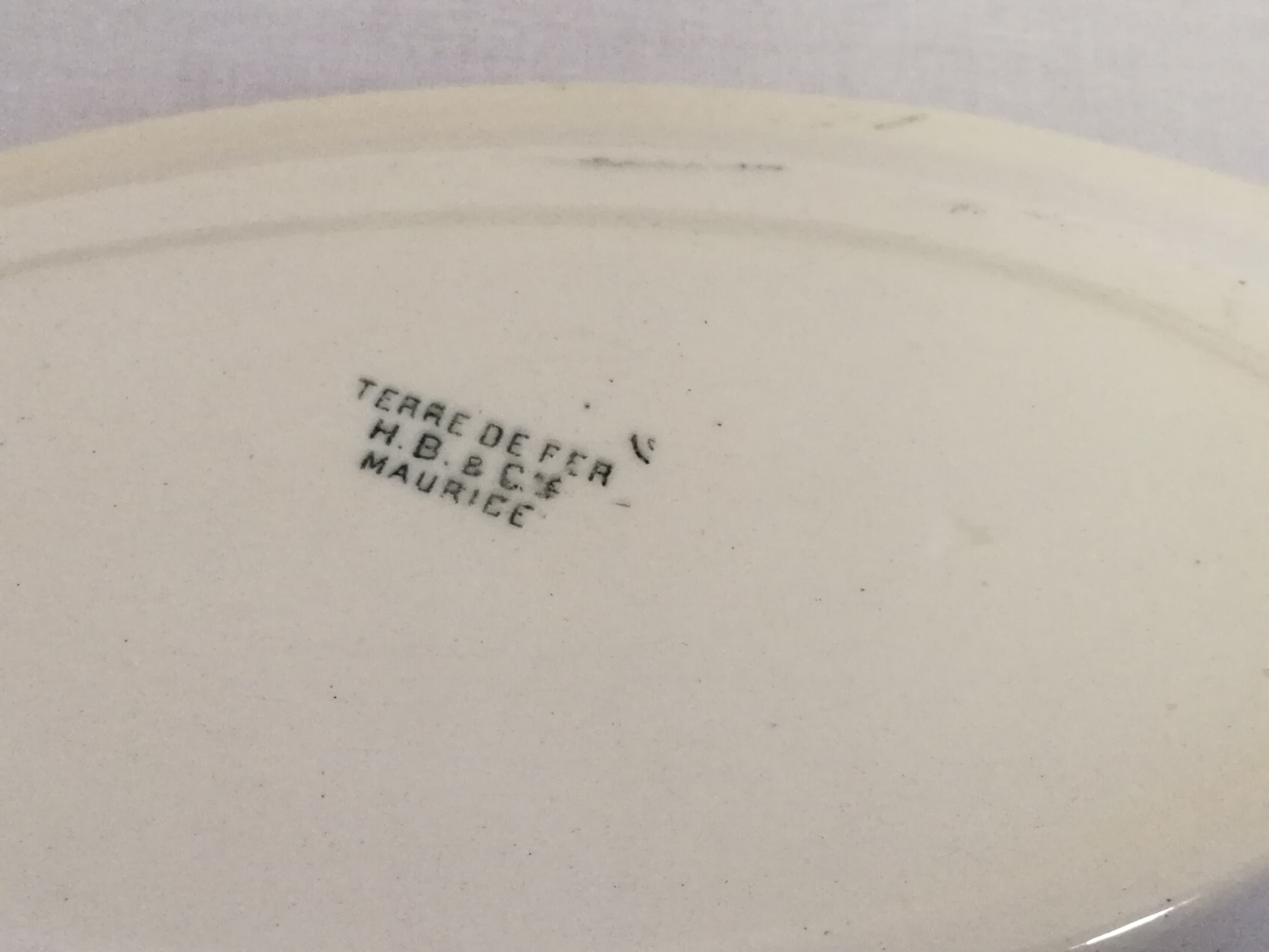 Old raviers, small dishes oval armer