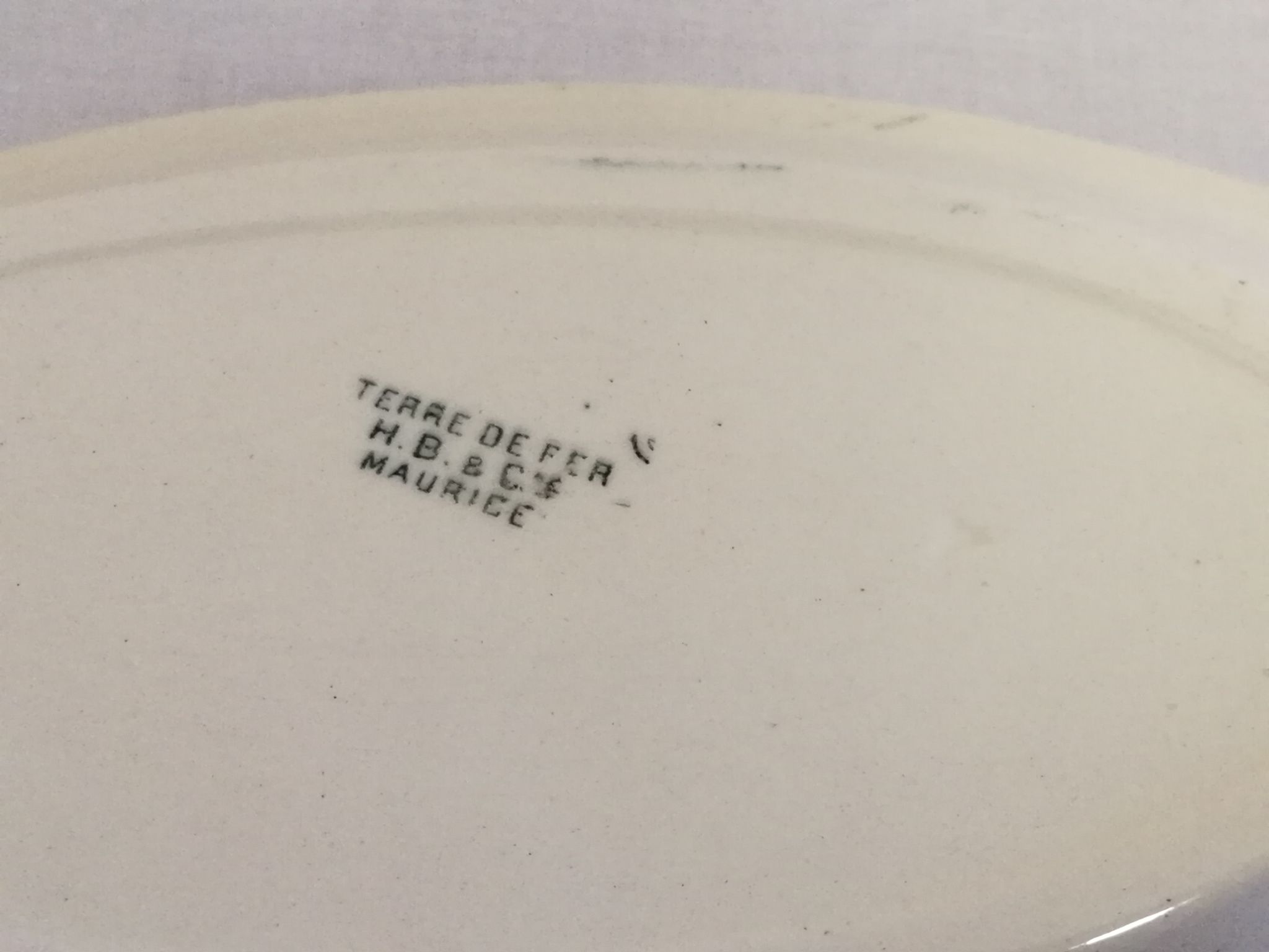 Old raviers, small dishes oval armer
