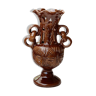 Vase marron en céramique