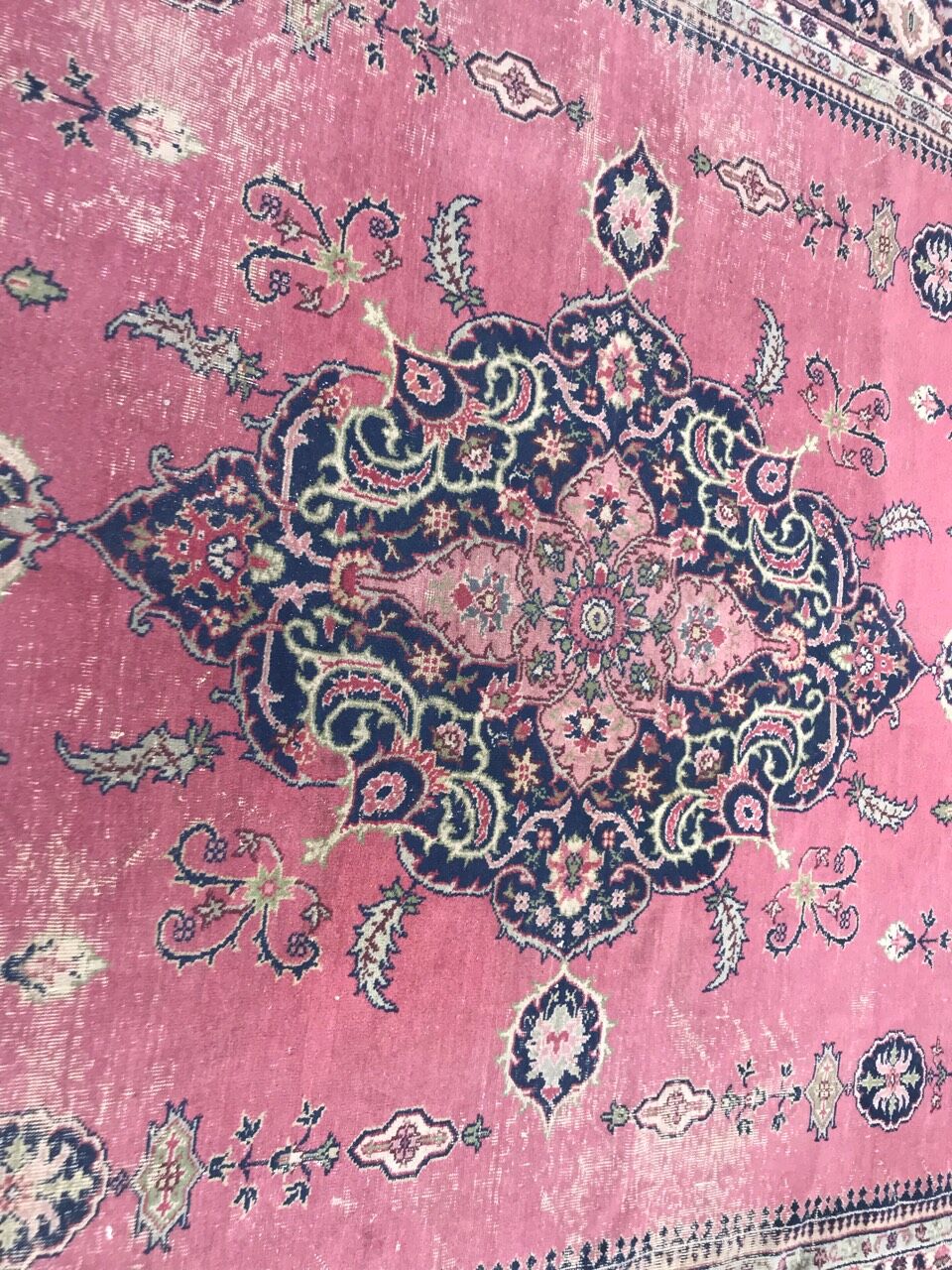 Turkish carpet former Sparta handmade 273 x 390 cm