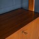 Vintage 20thc italian modular teak wall cabinet c.1960