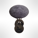 Metal post modern bar stools set of 4, Belgium 1980s