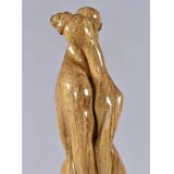 Pygmalion and Galatea modern sculpture by Cuban artist Manuel Carbonell