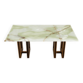 Table basse italienne en onyx