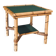 Mediterranean Bamboo Side Table in the style of Audoux Minet, France, 1950s