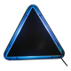 Lampe triangulaire bleue Ottika par Daniels
