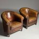 Fauteuil club en peau de mouton 2x classique