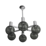 Lustre Spoutnik par Kaiser Leuchten vintage 1960