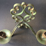 Wall lamp 40s in wrought iron