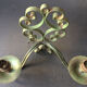Wall lamp 40s in wrought iron