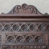 Breton coat rack in natural wood