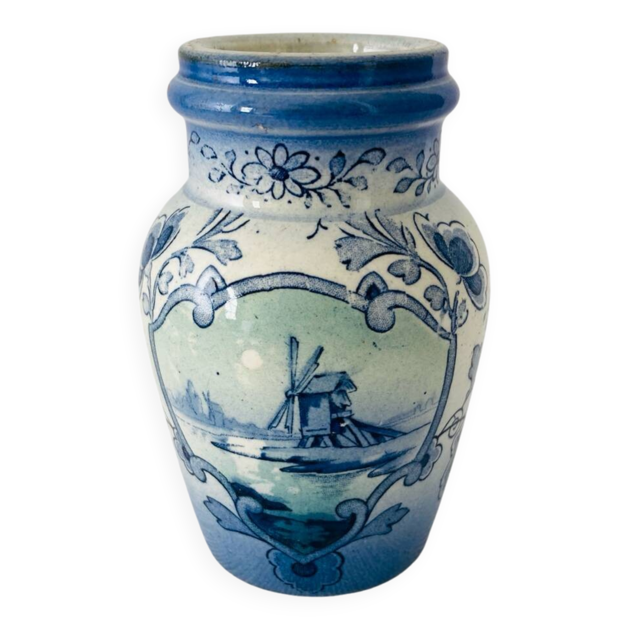 Antique K&G Lunéville Mustard Jar