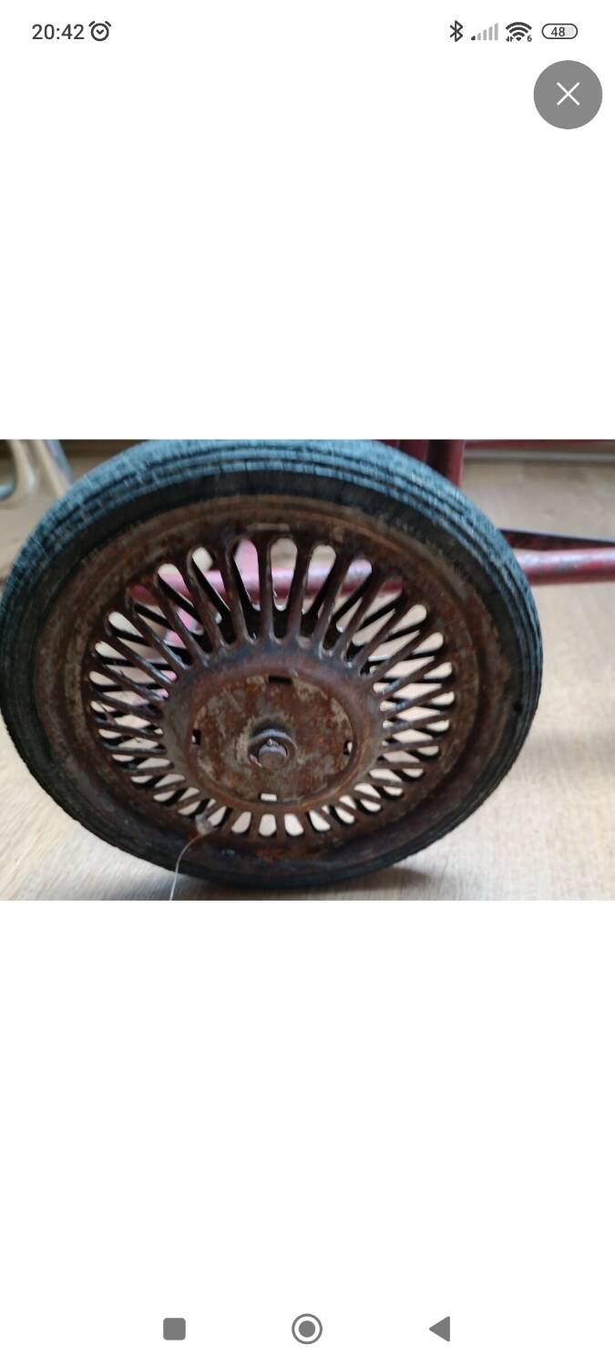 Children's kart. Years 64 - 65