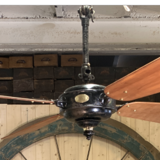 Old suspended fan marelli 1940