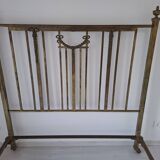 Bed Louis XVI in brass and bronze