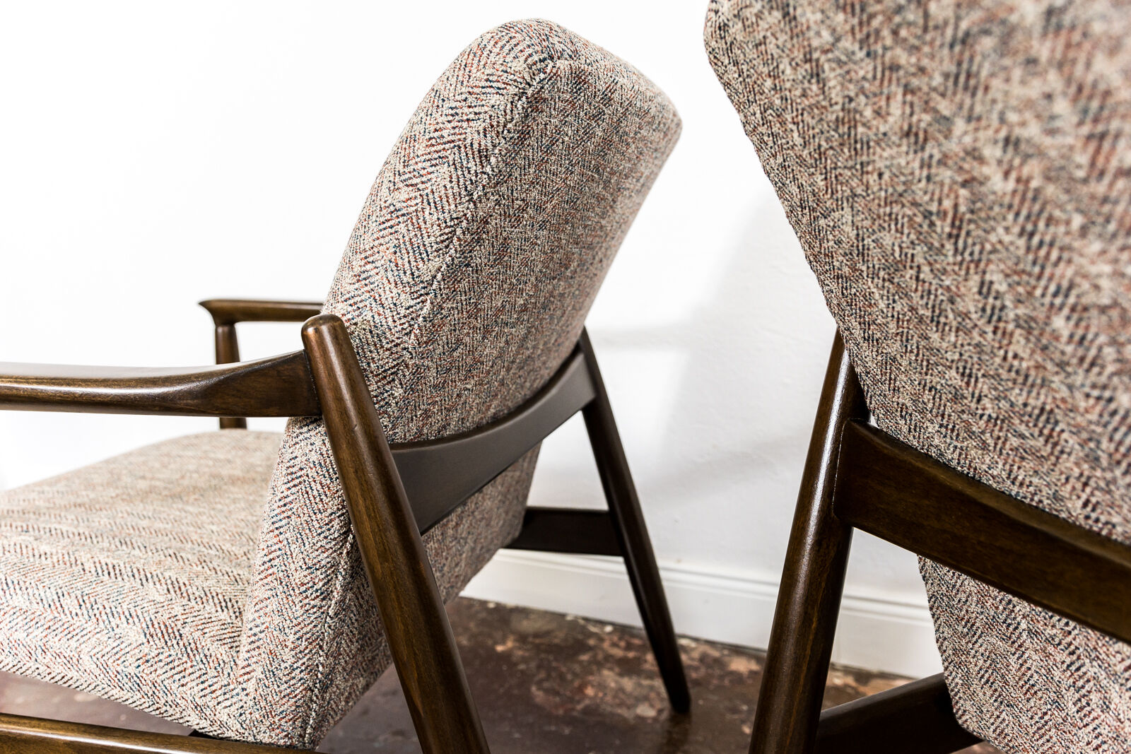 Paire de fauteuils GFM-64 par Edmund Homa Années 1960