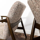 Paire de fauteuils GFM-64 par Edmund Homa Années 1960